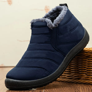 Waterproof Winter Boots for Men - Lightweight Snow Boots with Warm Fur Lining - VogueShion 