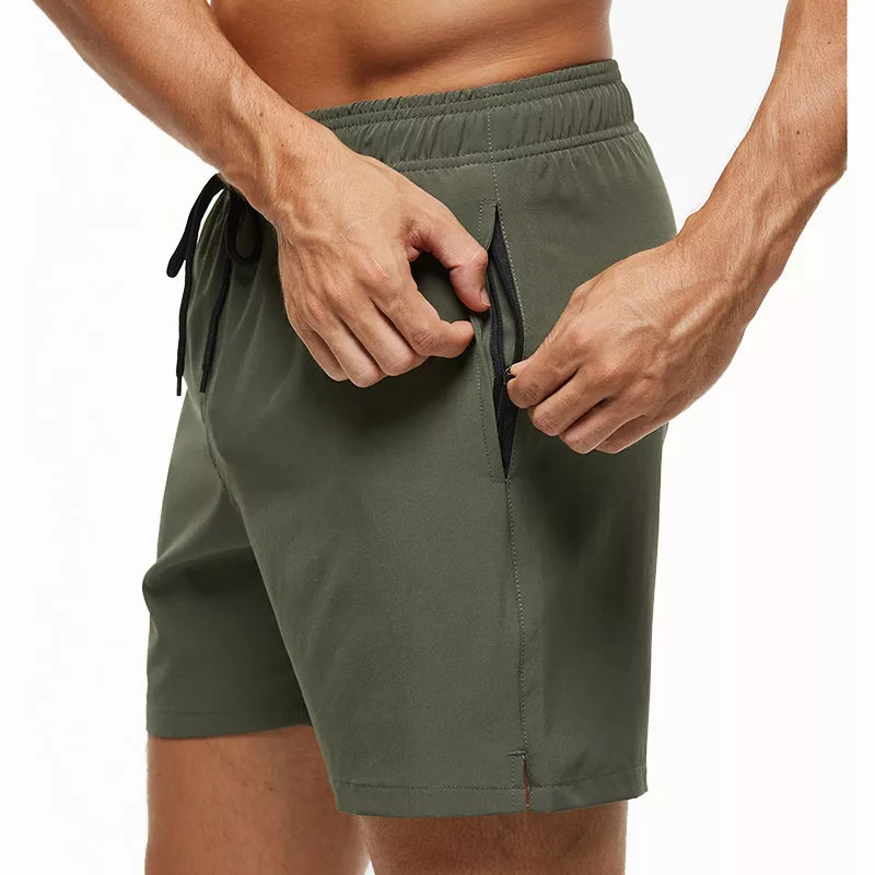 Elastic Closure Men's Swim Beach Shorts