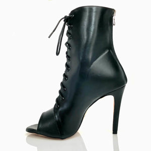 Women's Sexy Stiletto Party Boots - Latin Dance Heels Shoes - VogueShion 