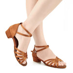 Low Heel Latino Salsa Ballroom Shoes