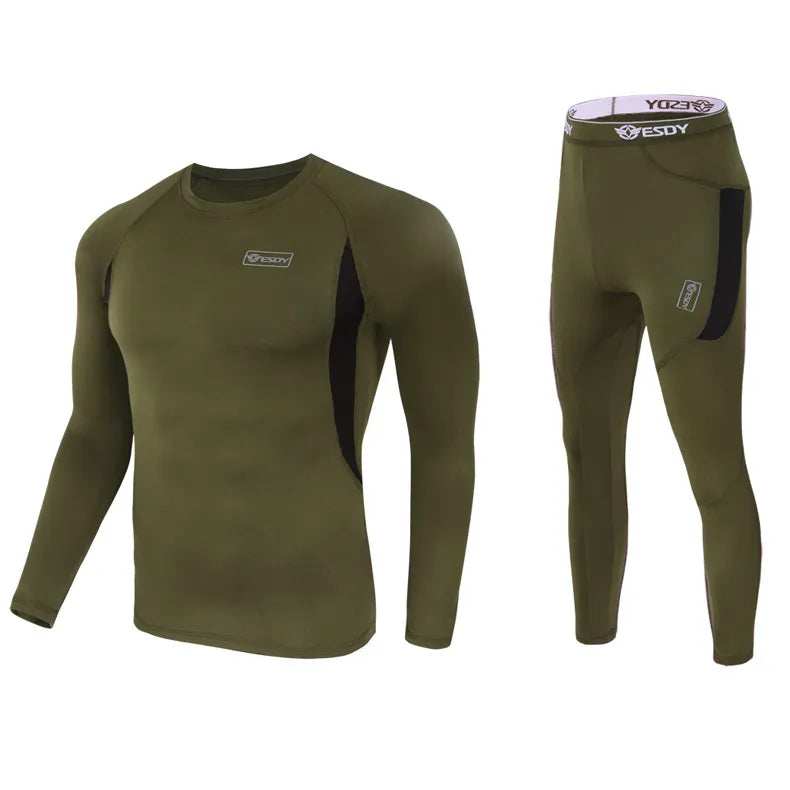 New Winter Thermal Underwear Set for Men - VogueShion 