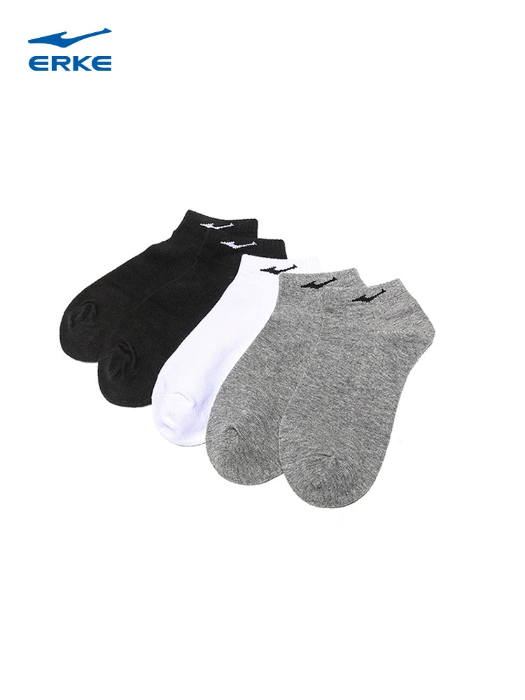 5 Pairs of Men's Breathable Cotton Sports Socks