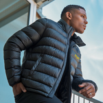 Black Male Puffy Jacket