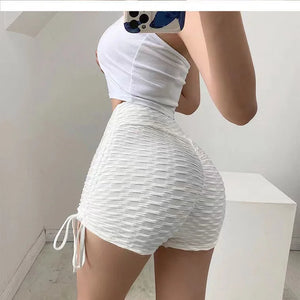 Fitness Elasticity High Waist Shorts