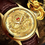 Casual calendar belt quartz watch