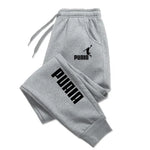 Men's Winter Print Streetwear Pants