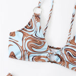 Sexy Brazilian Bikini Print Swimwear