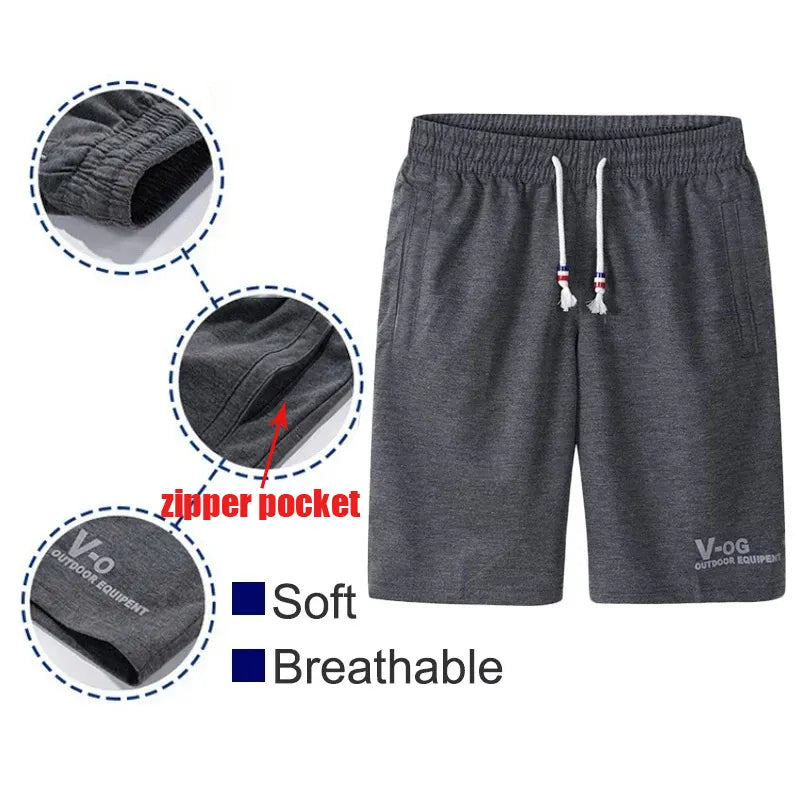 Men Casual Breathable Beach Shorts