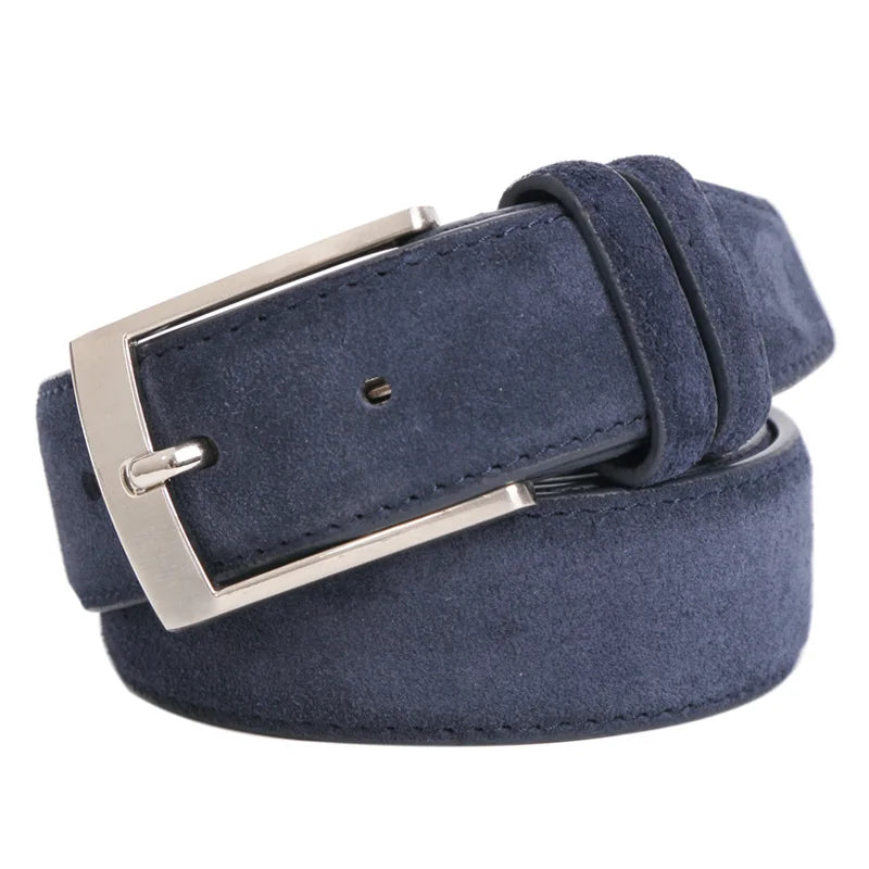 Classic Genuine Leather Sude Belts