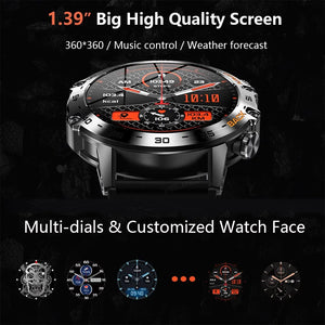 Bluetooth Call Smart Watch for Men - IP68 Waterproof Sports Fitness Tracker - VogueShion 