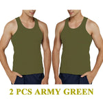 Male 100% Cotton Slim Casual Tank Tops