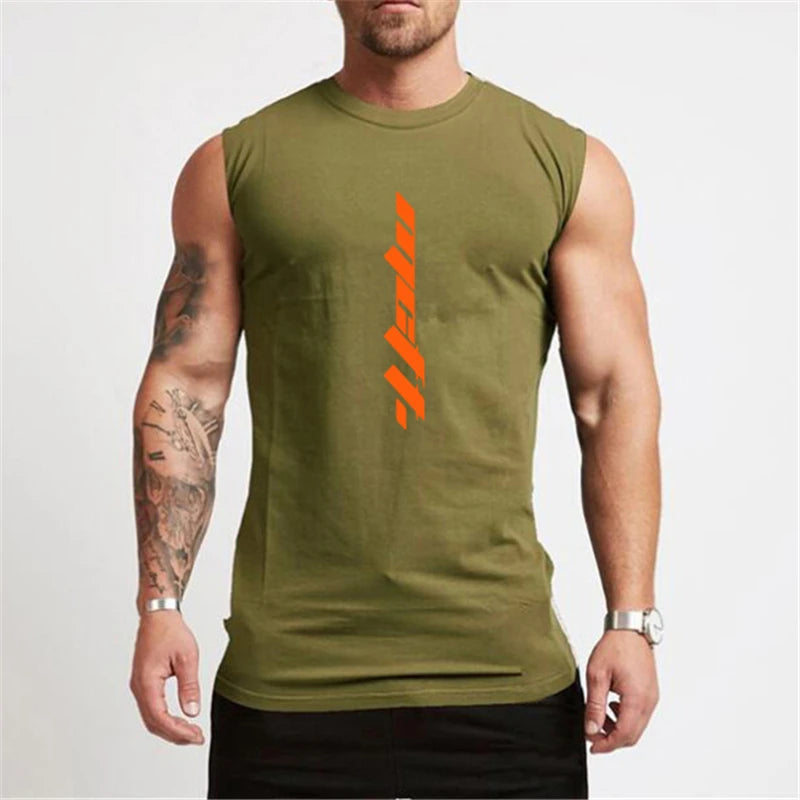 Men Summer Gym Workout Tank Top