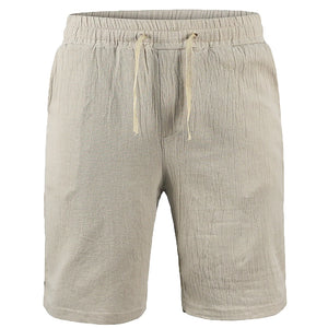 New Men's Cotton Linen Shorts