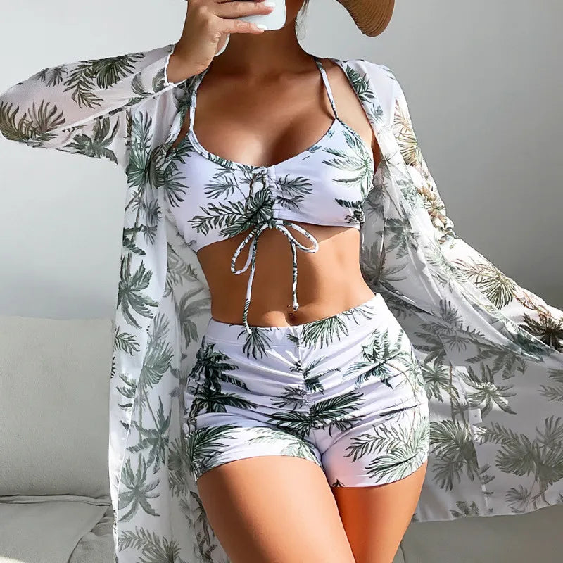 Summer Print Push Up Swimsuits