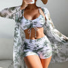 Summer Print Push Up Swimsuits