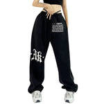 Women Loose Fit Elastic Drawstring Pants