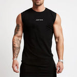 Summer Men Cotton Gym Tank Top