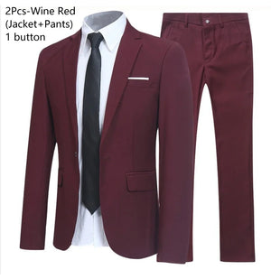 Men Blazers 2 Pieces Sets