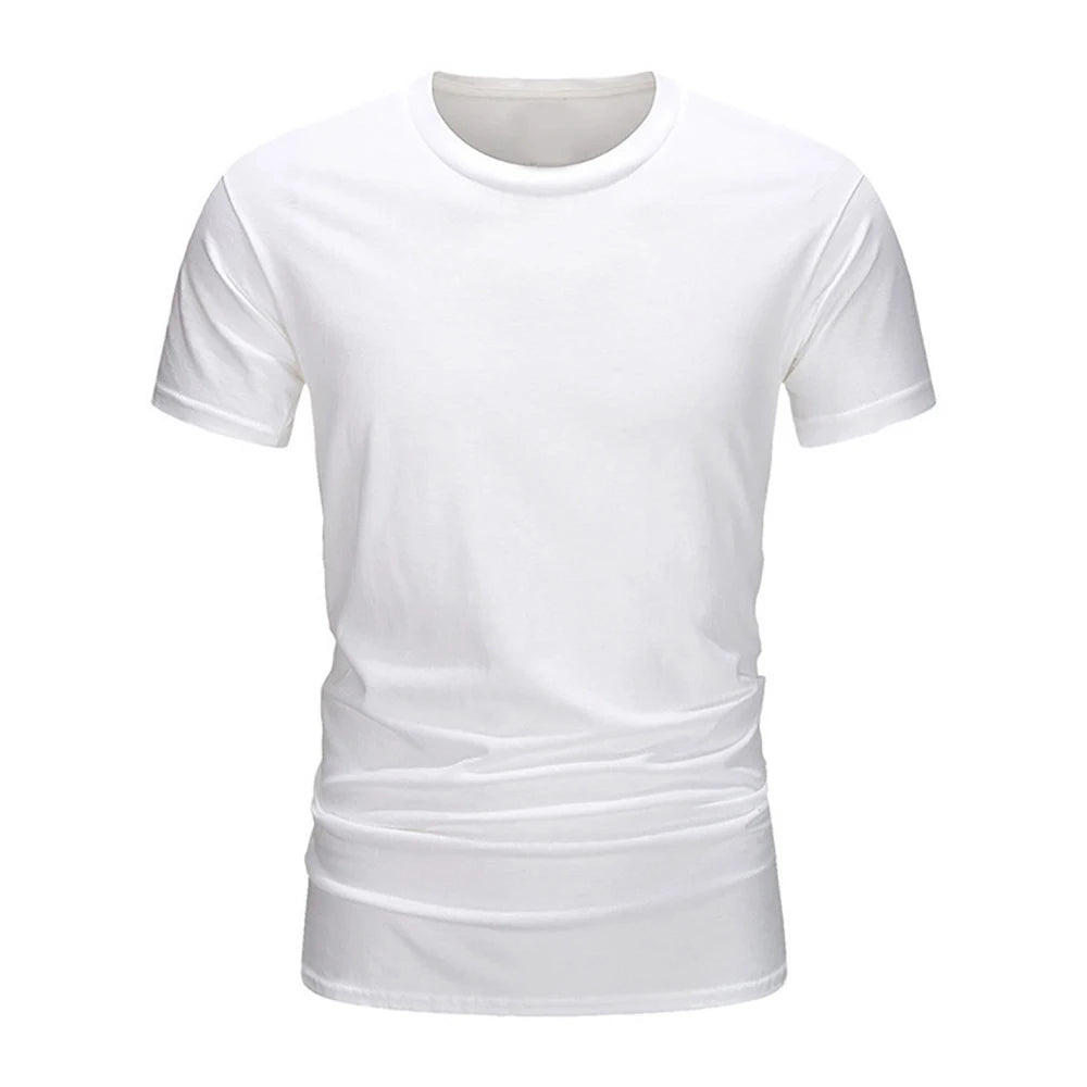 Summer 100% Cotton Men T-Shirt