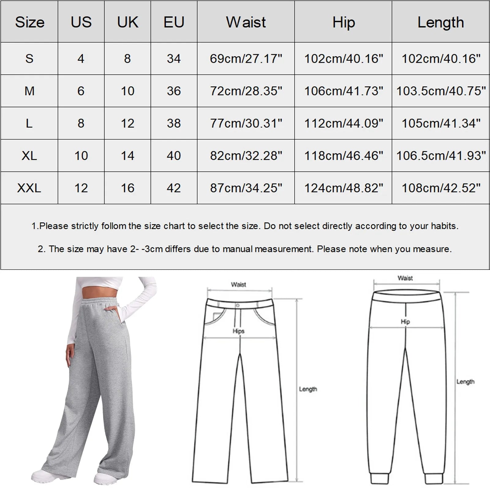 Women's Fleece Lined Sweatpants