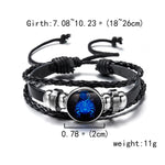 Zodiac Sign Charm Luminous Bracelets