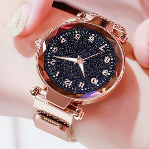 Magnetic Starry Sky Women Watches