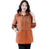 Women Trench Hooded Jacket