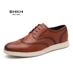 Winter traf Leather Men Casual Shoes