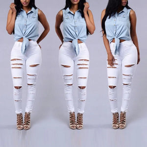 Fashion Sexy Skinny Denim Pencil Pants