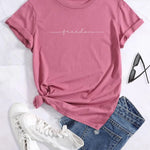 Women's Print Crew Neck T-shirt