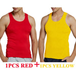 Male 100% Cotton Slim Casual Tank Tops