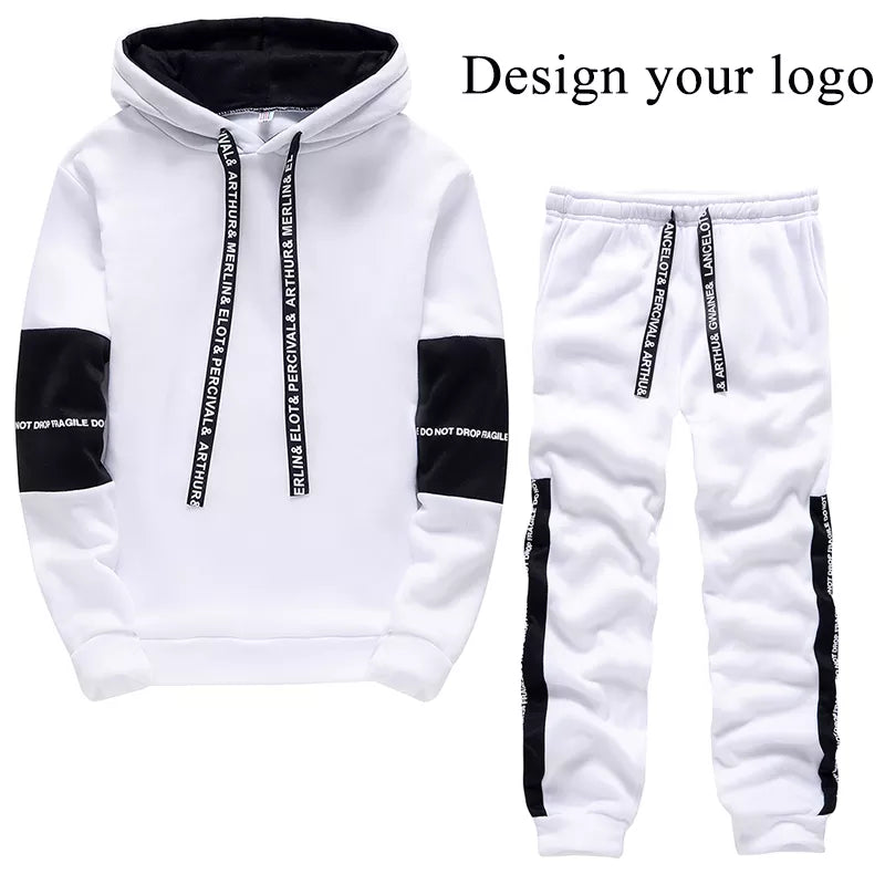 Men Luxury Hoodies Set