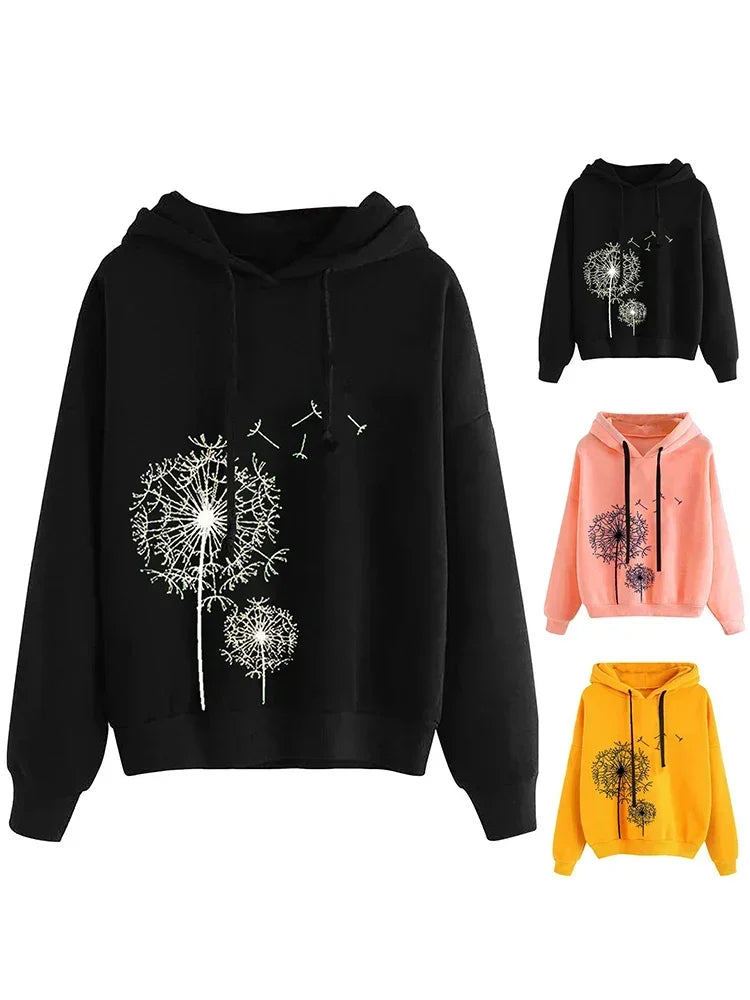 New Women Hooded Sweatshirt