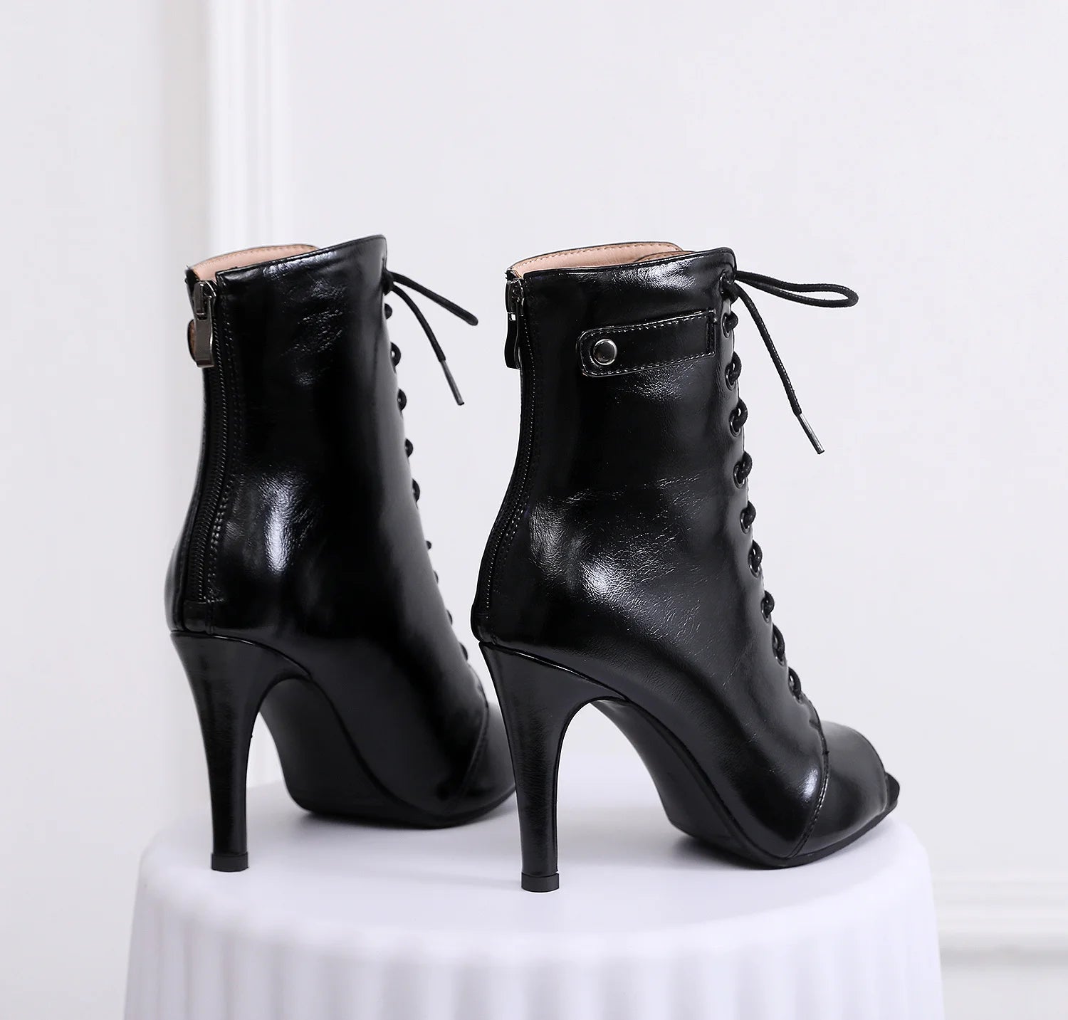 Women's Sexy Stiletto Party Boots - Latin Dance Heels Shoes - VogueShion 