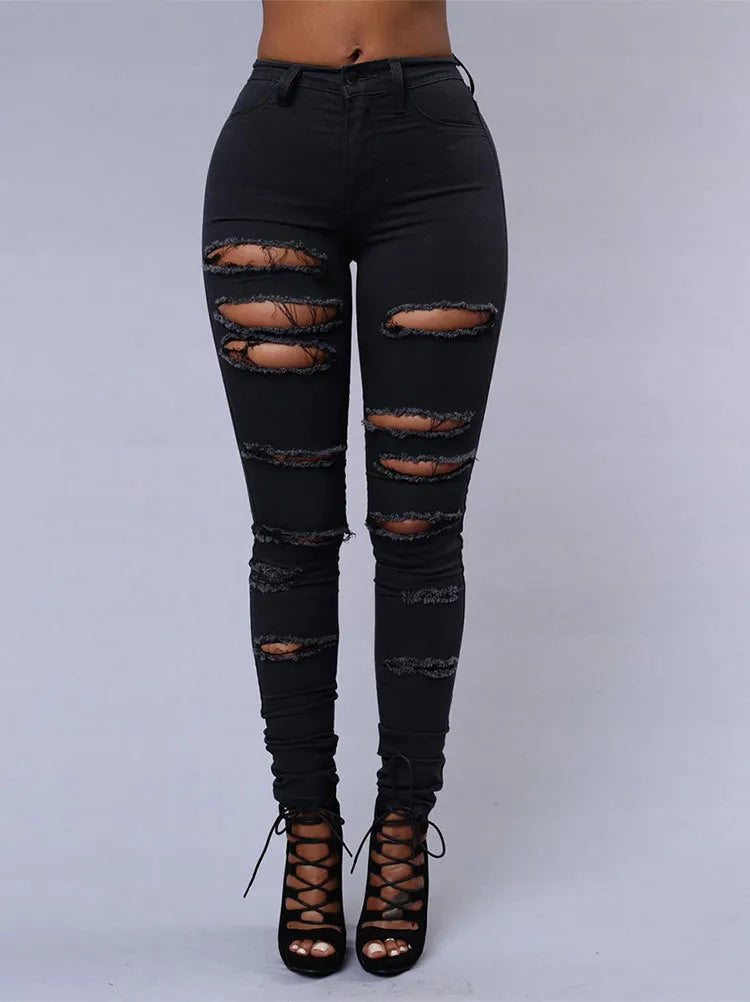 Fashion Sexy Skinny Denim Pencil Pants