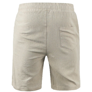 New Men's Cotton Linen Shorts