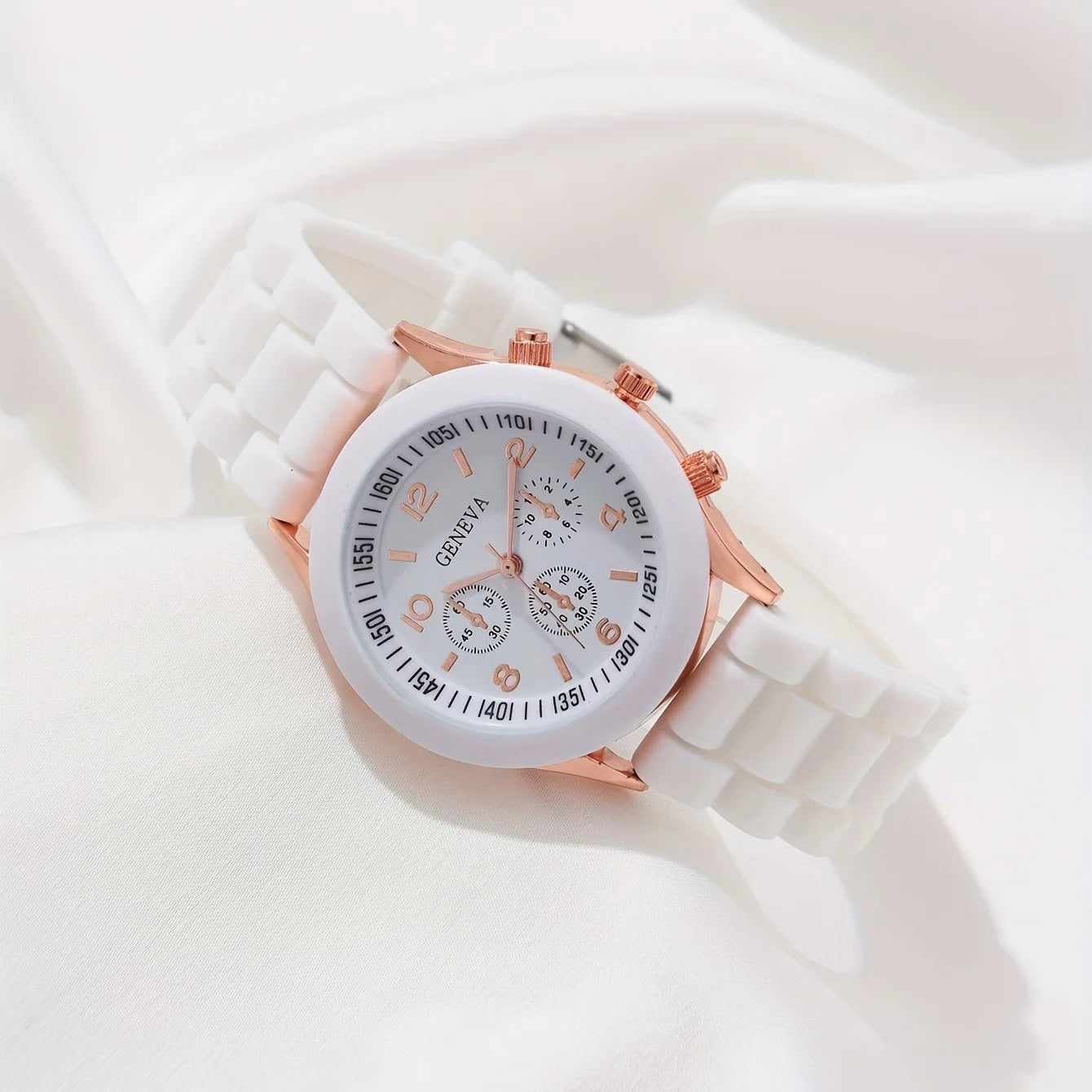 Luxury Women's Watch Set - Rhinestone Fashion Accessories - VogueShion 