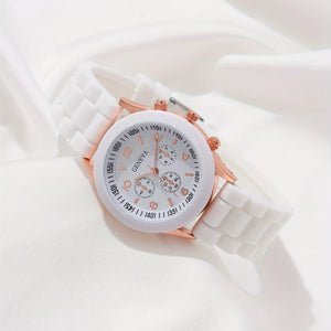 Luxury Women's Watch Set - Rhinestone Fashion Accessories - VogueShion 