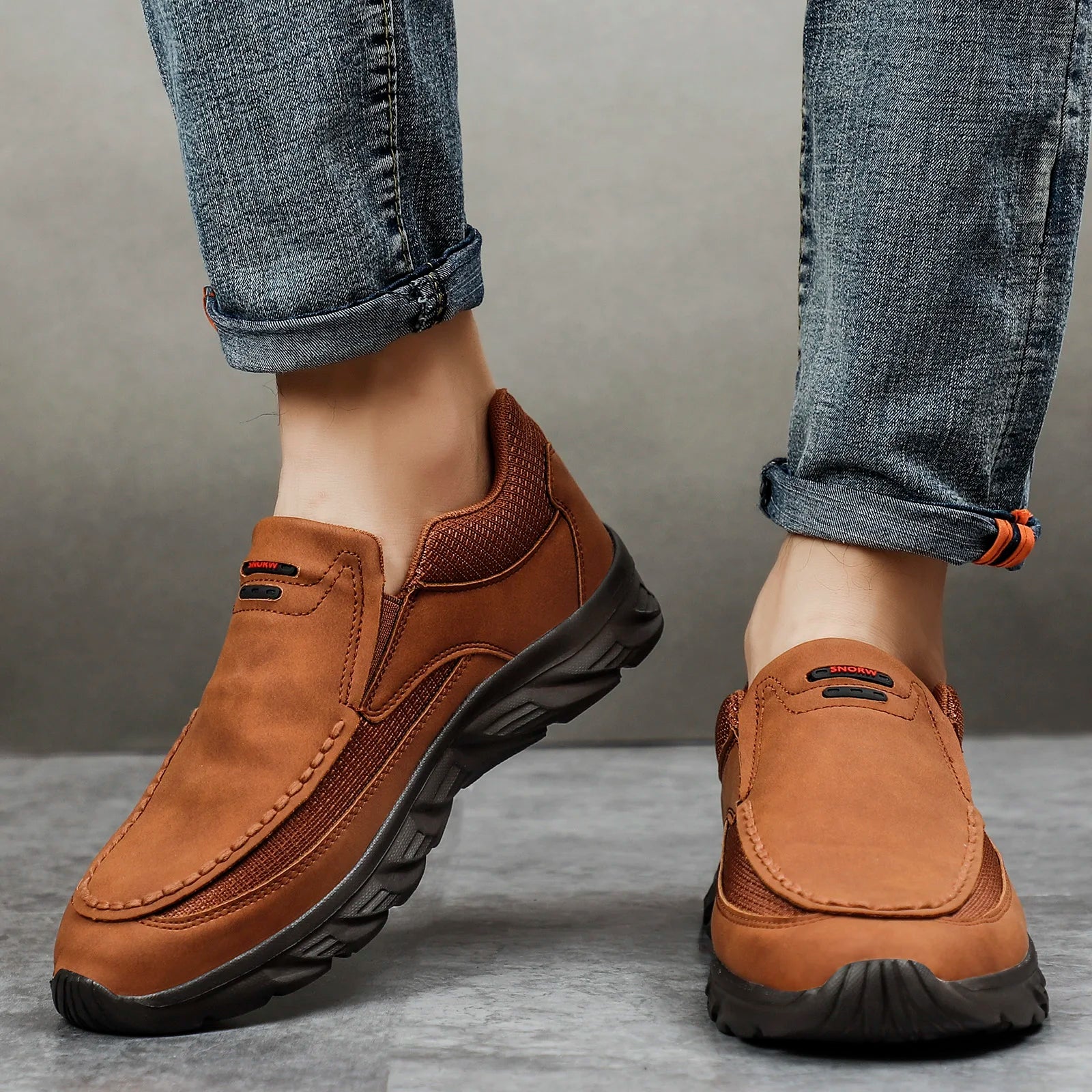 Men Loafers Slip on Casual Shoes