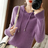 New Women Hooded Collar Sweater