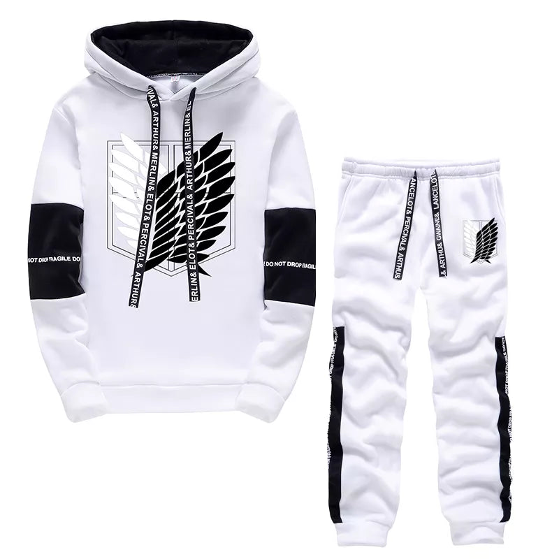 Men Luxury Hoodies Set