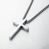 Stainless Steel Cross Pendant Necklace