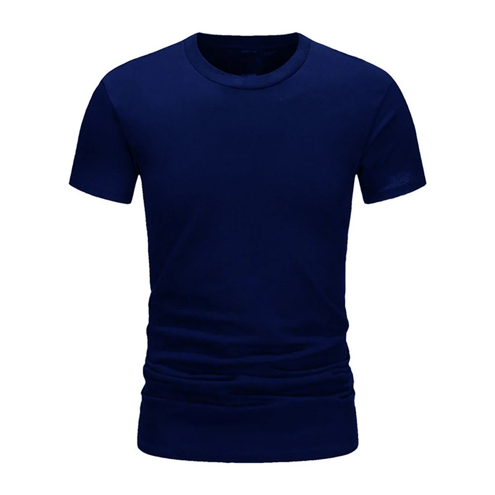 Summer 100% Cotton Men T-Shirt