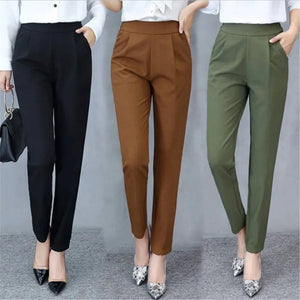 legant Ladies Suits Beige Baggy Pant